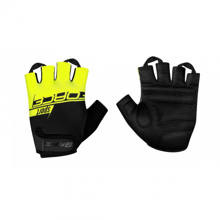 Manusi Force Sport Negru/Fluo S [1]