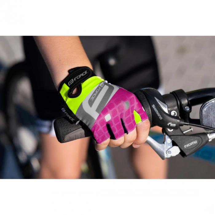 Manusi Force Square Kid Fluo/Roz XL [3]