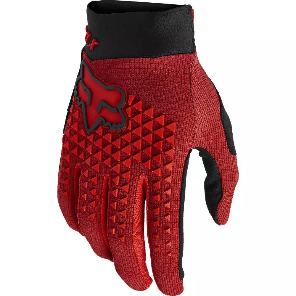 MANUSI FOX DEFEND GLOVE RED CLY L [2]