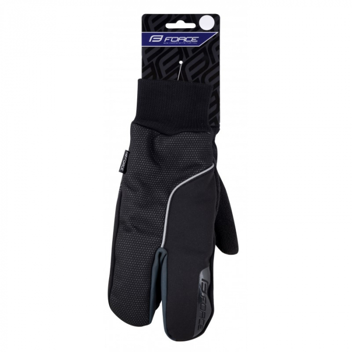 Manusi iarna Force Hot Rak Pro 3 degete negre XL [3]