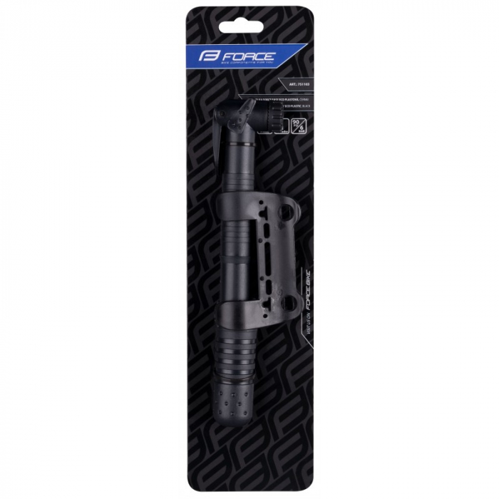 Minipompa Force Easy Eco plastic, negru [3]