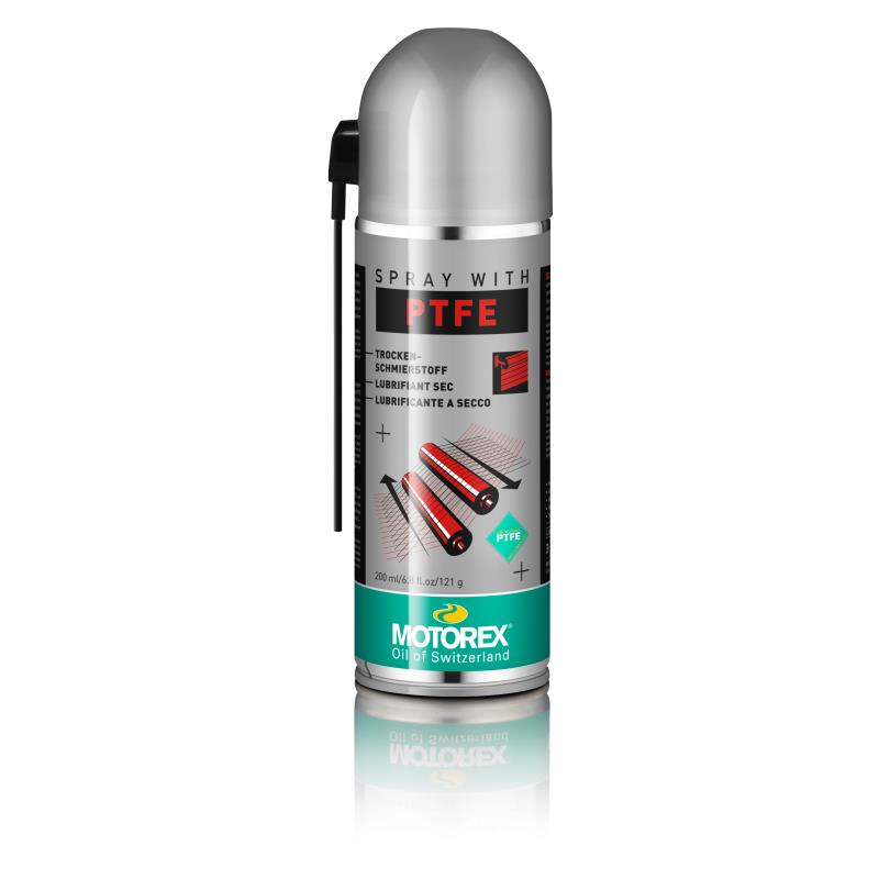 MOTOREX SPRAY LUBRIFIANT PTFE (TEFLON) SPRAY 200ML [2]