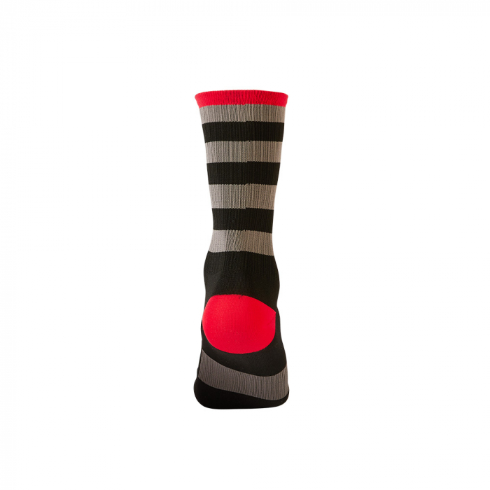 MTB Performance Sock STRIPE V.22 black/gray/red (43-46) [2]