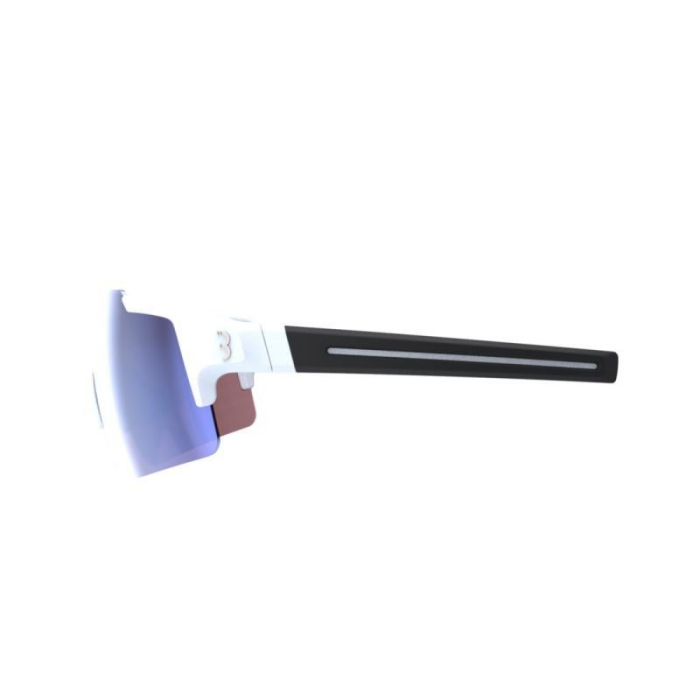 Ochelari BBB BSG-70 FullView HC lentile albastre tip oglinda alb mat [4]
