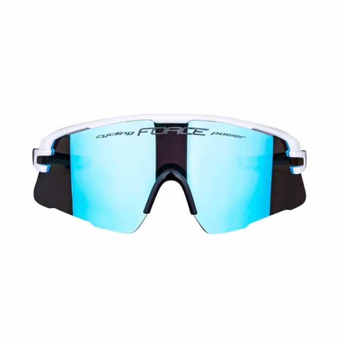 Ochelari Force Ambient, alb/gri/negru, lentila albastra [3]