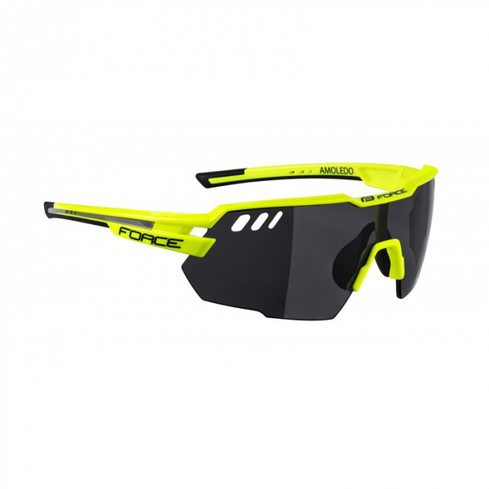Ochelari Force Amoledo, fluo-gri, lentila negru laser [2]