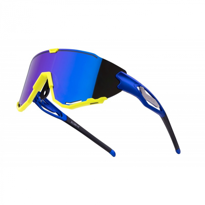 Ochelari Force Creed albastru/fluo, lentila revo albastra [1]