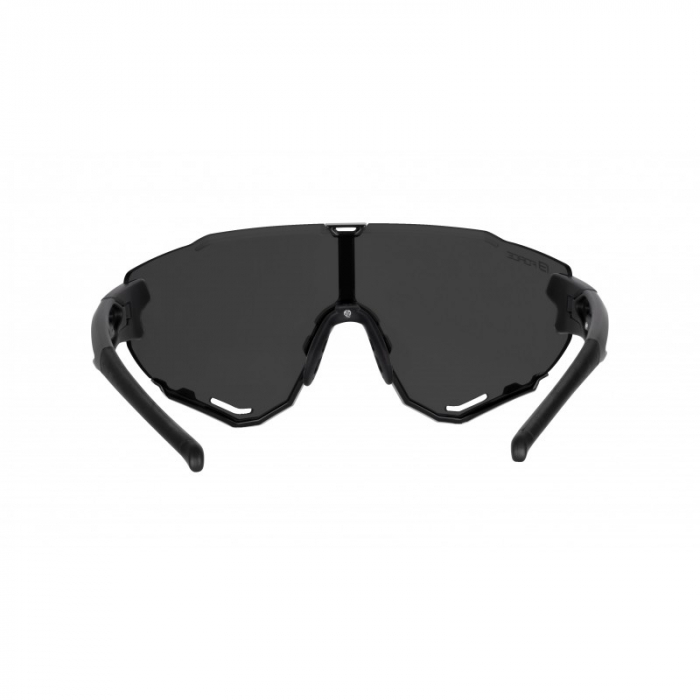 Ochelari Force Creed negru, lentila neagra oglinda [4]