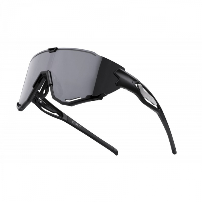 Ochelari Force Creed negru, lentila neagra oglinda [1]