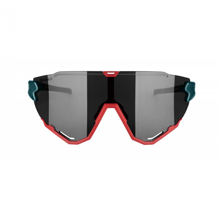 Ochelari Force Creed rosu petrol, lentila neagra oglinda [3]