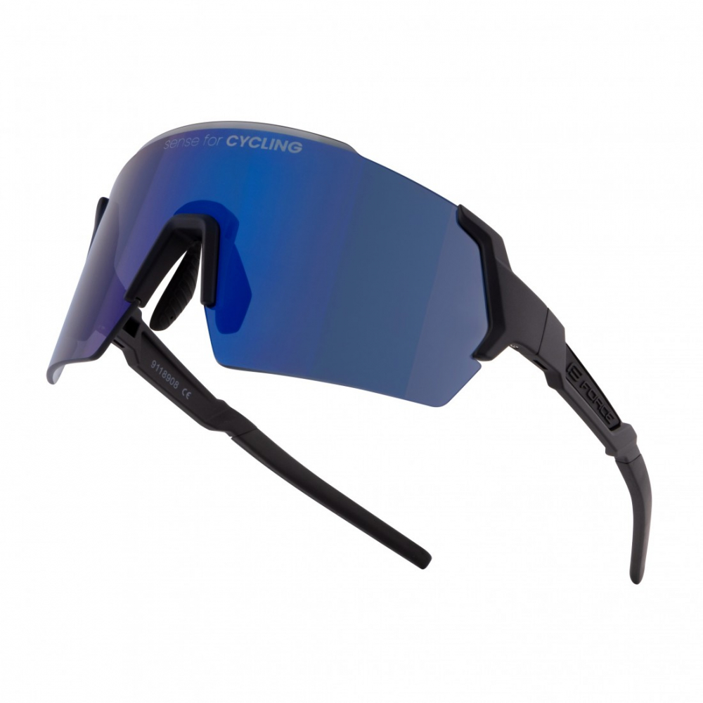 Ochelari Force Electra Negri lentile albastre [4]