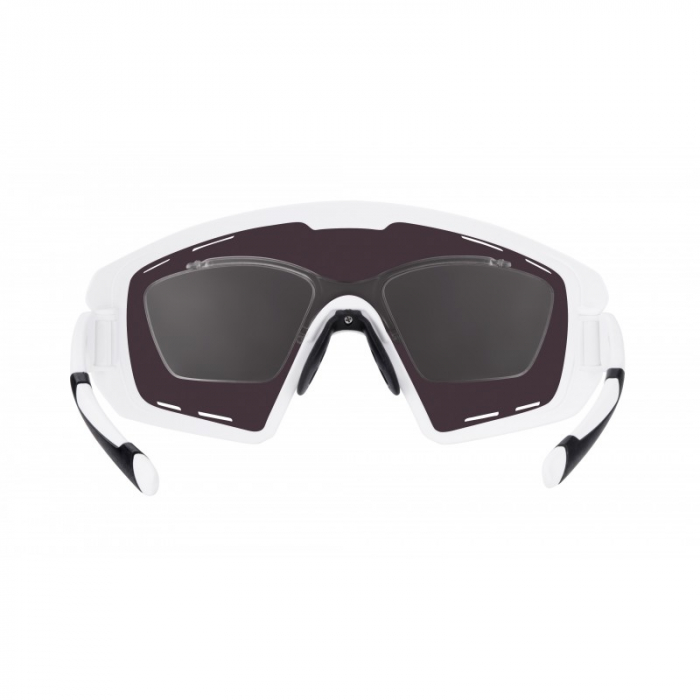 Ochelari Force Ombro Plus alb mat, lentila albastra laser [4]