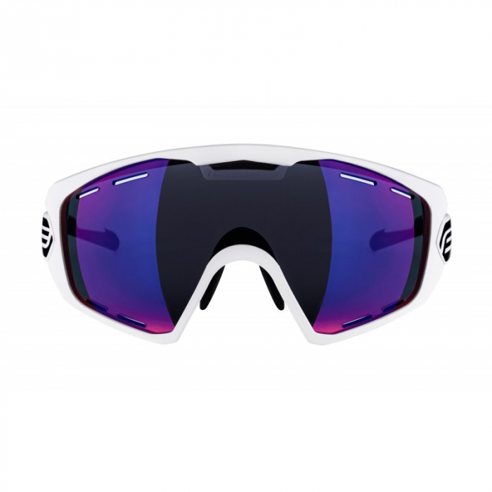 Ochelari Force Ombro Plus alb mat, lentila albastra laser [3]