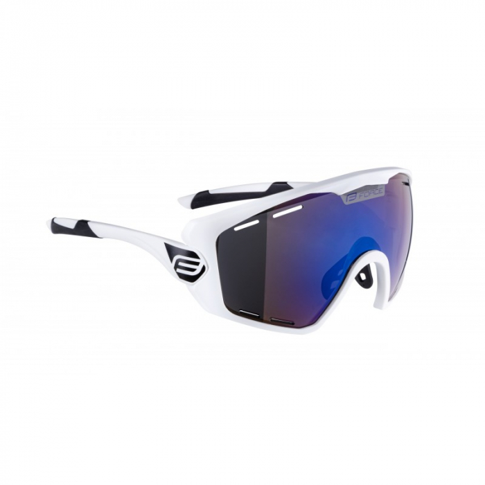 Ochelari Force Ombro Plus alb mat, lentila albastra laser [2]