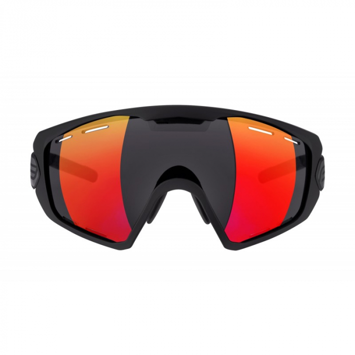Ochelari Force Ombro Plus negru mat, lentila rosie [3]