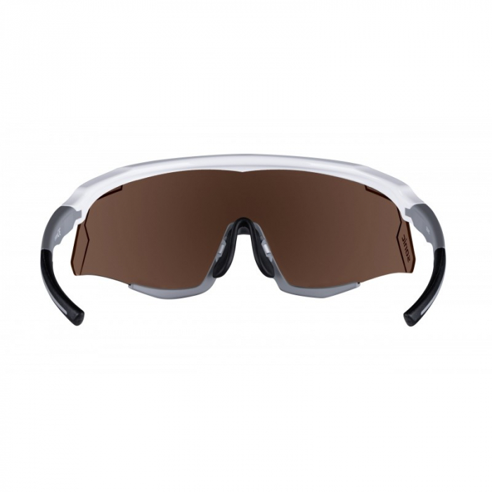 Ochelari Force Sonic alb/gri, lentila albastra oglinda [4]