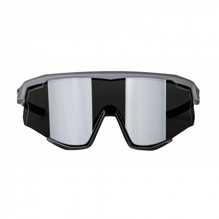 Ochelari Force Sonic gri/negru, lentila neagra oglinda [3]
