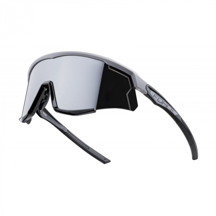 Ochelari Force Sonic gri/negru, lentila neagra oglinda [1]