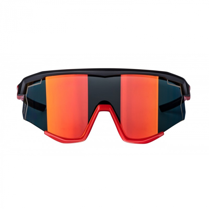 Ochelari Force Sonic negru/rosu, lentila rosie oglinda [3]