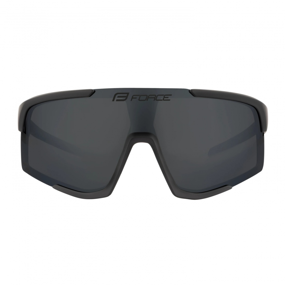 Ochelari Force ZENITH negri, lentila neagra oglinda [3]