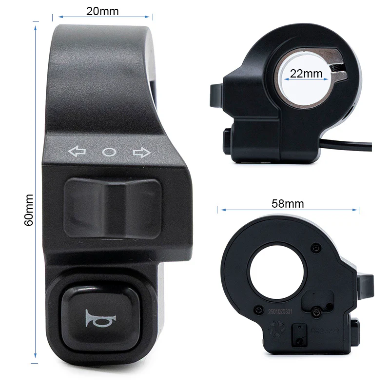 Panou control cu butoane de semnalizare si claxon pentru G2/G3/G4 [3]