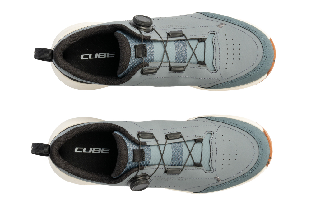 PANTOFI CICLISM CUBE LOXIA PRO BLUE/SAND 41 [2]