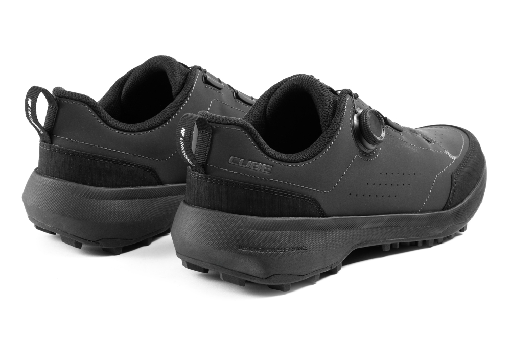 PANTOFI CICLISM CUBE OX PRO BLACK 47 [4]