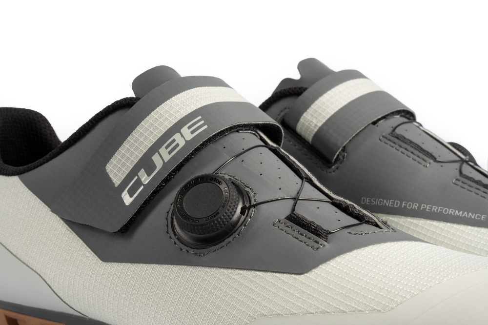 PANTOFI CICLISM CUBE PEAK LIGHT GREEN/GREY 38 [5]