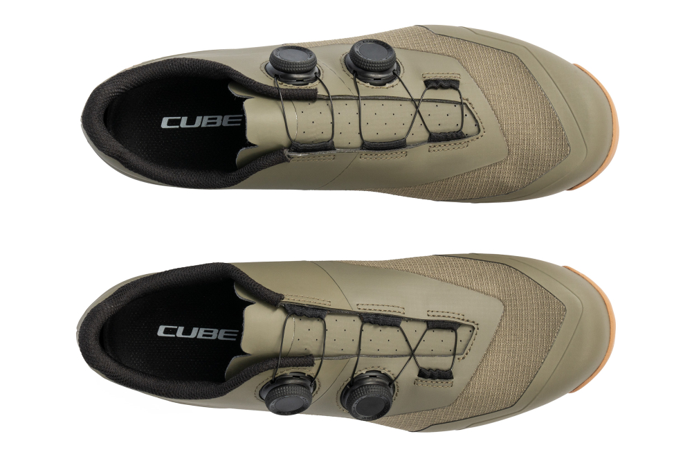 PANTOFI CICLISM CUBE PEAK PRO OLIVE 36 [2]