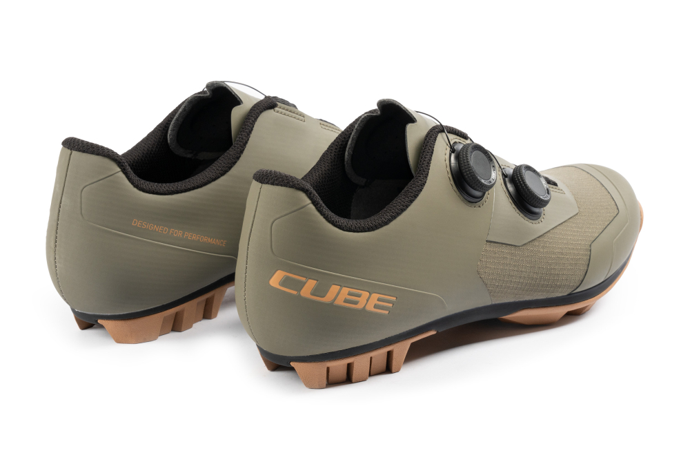 PANTOFI CICLISM CUBE PEAK PRO OLIVE 38 [4]
