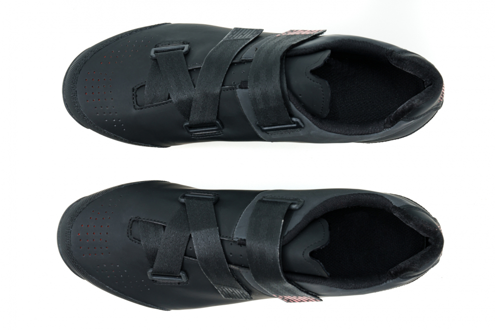 PANTOFI CICLISM CUBE SHOES MTB PEAK BLACK RED 42 [2]