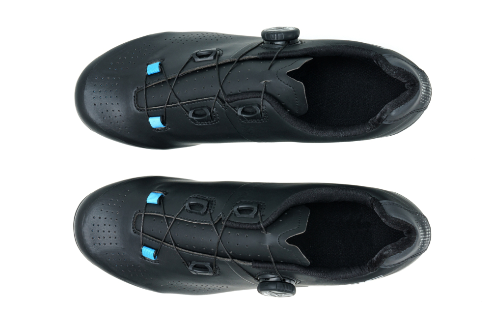 PANTOFI CICLISM CUBE SHOES MTB PEAK PRO BLACK BLUE 45 [2]