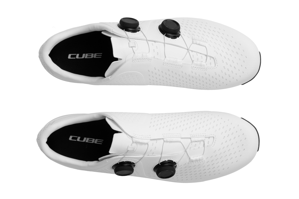 PANTOFI CICLISM CUBE SYDRIX PRO WHITE 44 [2]