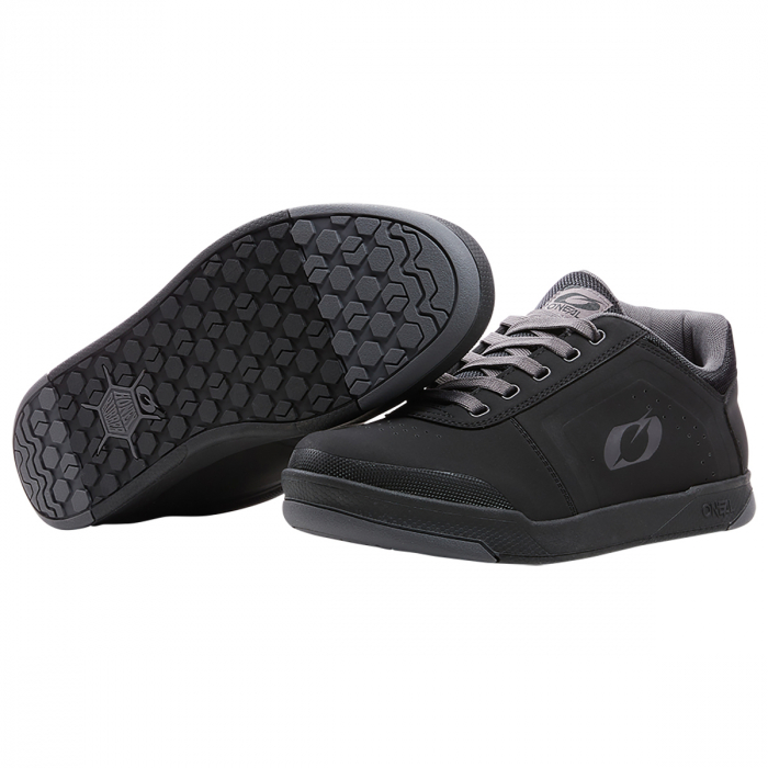 Pantofi Ciclism O'Neal Pro Flat Pedal V.22 - 43, Negru-Gri [4]