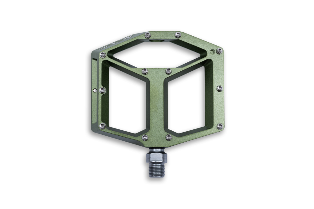 PEDALE ACID FLAT A3-ZP R OLIVE [2]