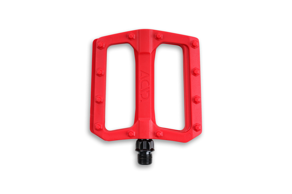 PEDALE ACID PEDALS FLAT C3-ZP RED [2]