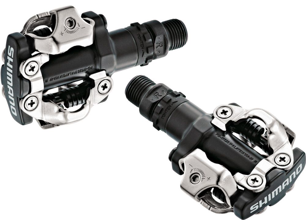 PEDALE AUTOMATE SHIMANO PD-M520L, SPD, NEGRU [1]