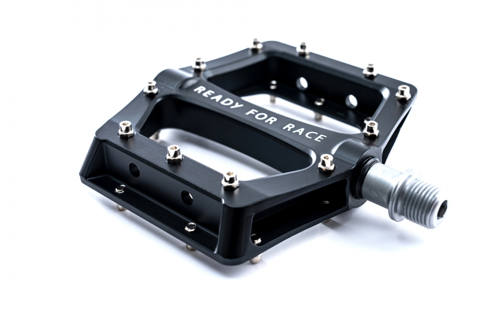PEDALE CUBE RFR FLAT RACE NEGRU [2]