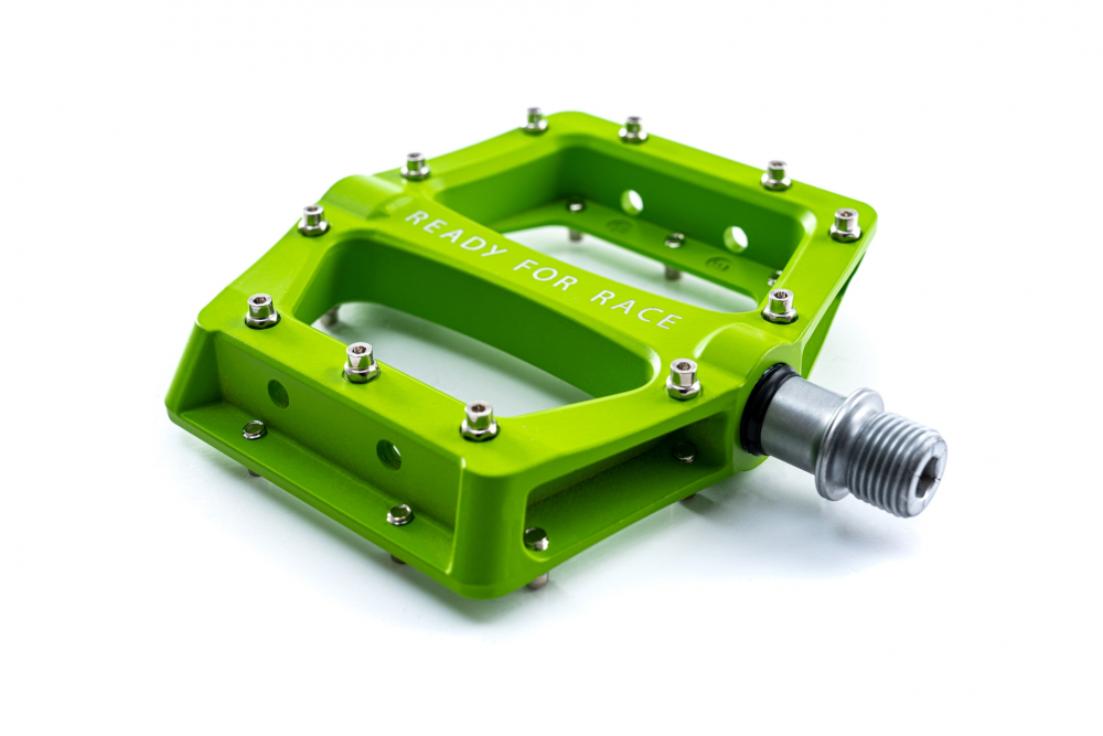 PEDALE CUBE RFR FLAT RACE VERDE [2]