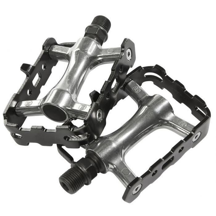 PEDALE CUBE RFR STANDARD CMPT NEGRU/ARGINTIU [2]
