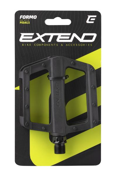 Pedale EXTEND FORMO Plastic Negru 9/16" [2]