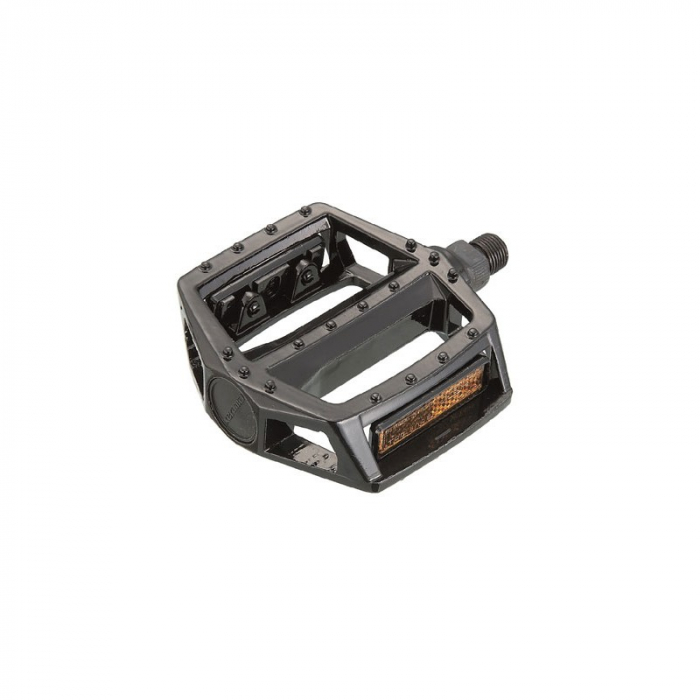Pedale Union SP-102 1-piece aluminiu negru filet 1/2 [1]