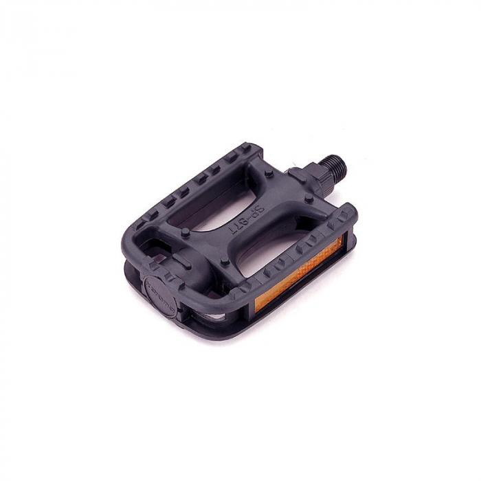 Pedale Union SP-877SB 1-piece PP negru filet 9/16 [1]