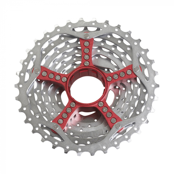 Pinioane Caseta Sram Pg-990 Mtb 11-32T, Spider Rosu [1]