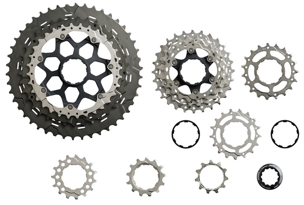 PINIOANE PE CASETA SHIMANO DEORE XT CS-M8000, 11 VITEZE, 11-42 [7]