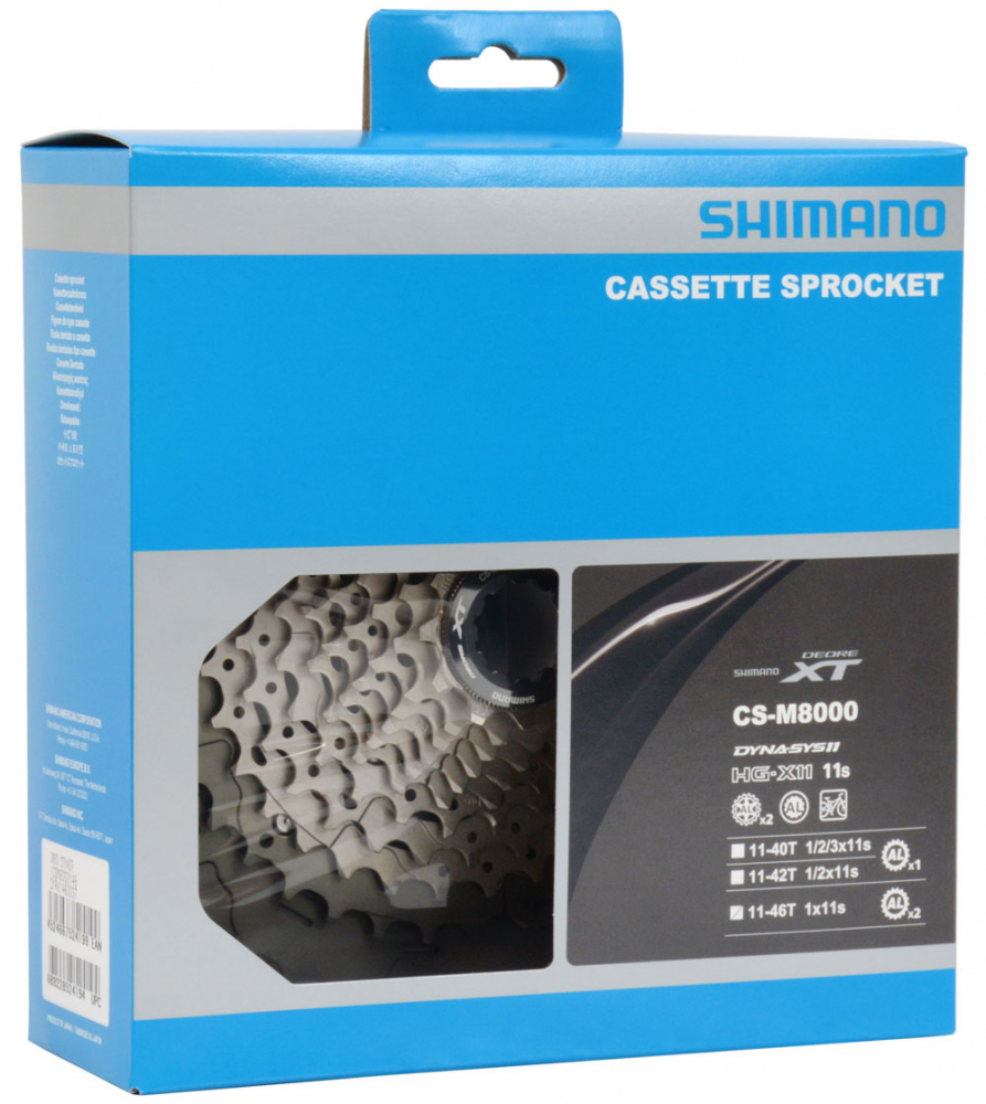 PINIOANE PE CASETA SHIMANO DEORE XT CS-M8000, 11 VITEZE, 11-42 [8]