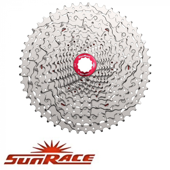 Pinion MTB SUNRACE  CSMZ800 12v 11-51 T Silver [1]