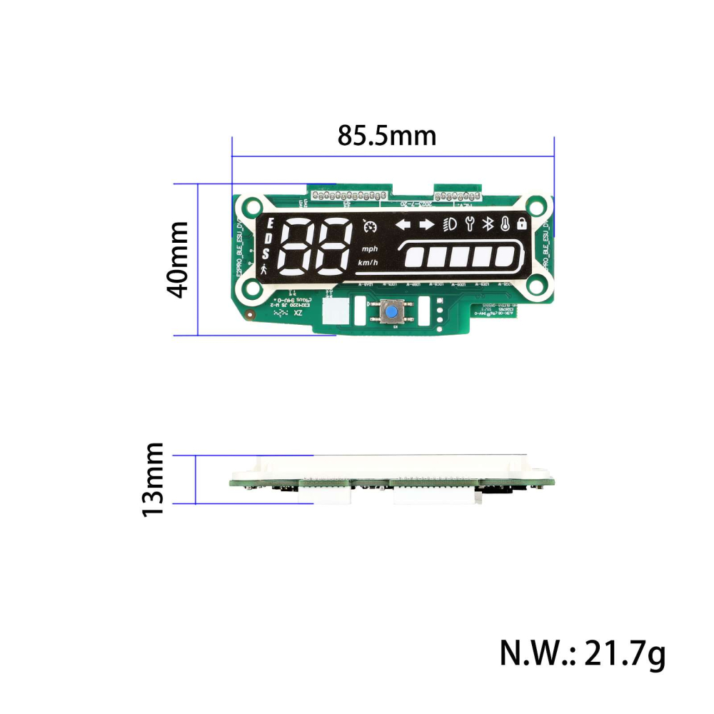 Placa display trotineta electrica Ninebot E2 Pro [3]