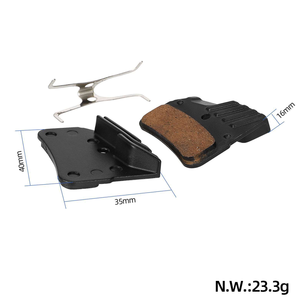Placute de frana cermice compatibile cu Shimano M7120 M8120 M9120 MT420 MT520 M810 M820 M640 [7]