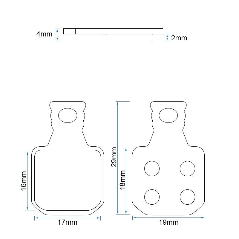 Placute de frana sinterizate RT012-S [2]